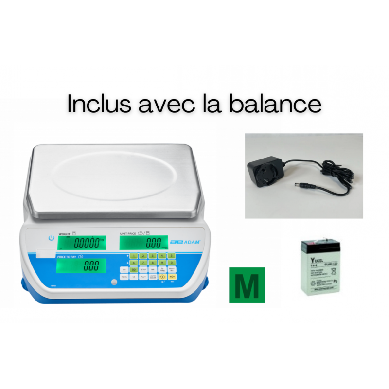 Balance poids prix Adam Swift sans ticket – Image 2