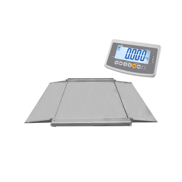 Plate forme extra plate en acier inoxydable marque Brehm-FLPS